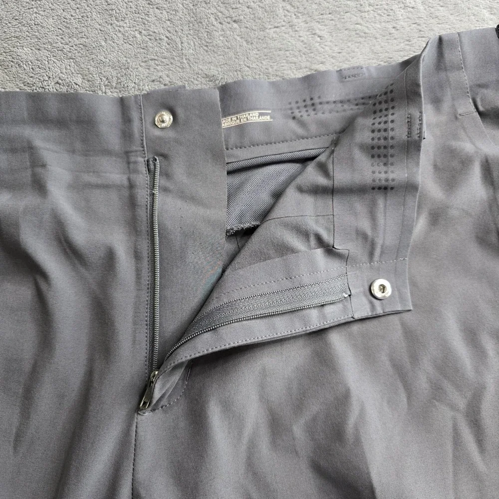 Nike Tiger Woods Collection Adaptive Fit Vented Golf Pants Mens Gray 34X30 (36)